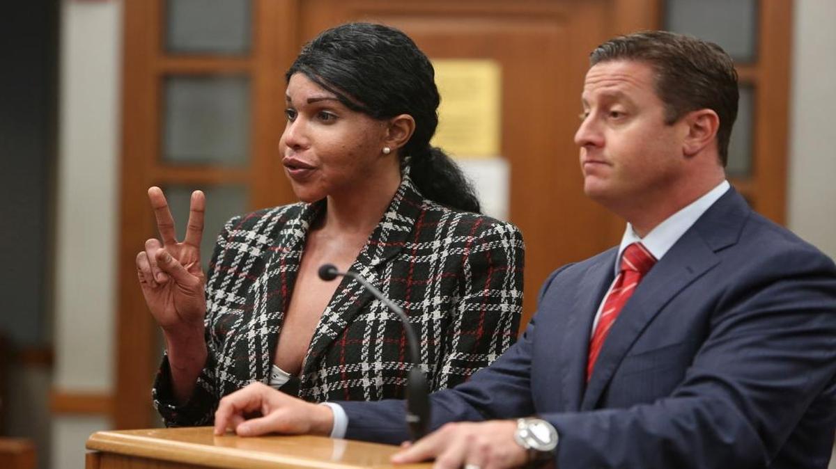 Oneal Ron Morris, left, was sentenced to 10 years in prison, followed by five years probation, a Broward judge decided, Miami Herald news partner CBS4 reported.