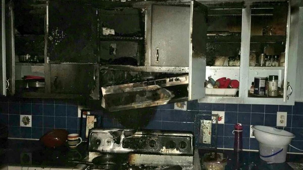 In Lauderdale Lakes, six adults are temporarily without a home after a kitchen fire scorched their house on the 3000 block of NW 32nd St. just before 7 p.m., according to Broward Sheriff Fire Rescue.