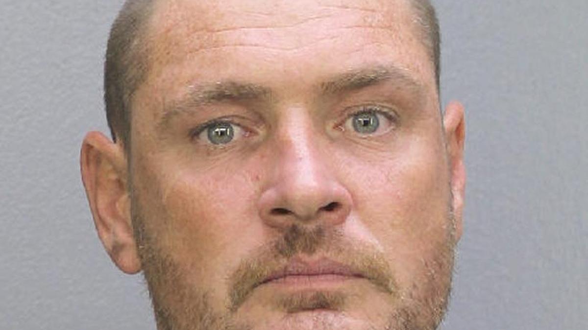 James Hodge in his current mugshot
