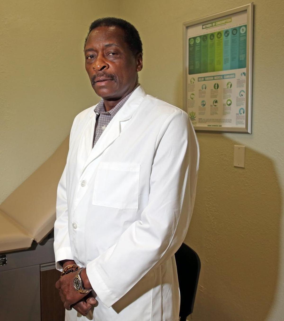 Dr. Tommy Louisville is a doctor at Sun Valley Certification Clinic, in Fort Lauderdale. The clinic is set up specifically to accommodate referrals for patients seeking access to medical marijuana.