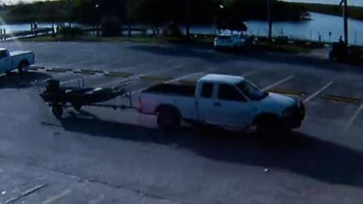 This is the Ford pickup truck involved in a fatal hit-and-run at Everglades Holiday Park, according to the Broward Sheriff’s Office.