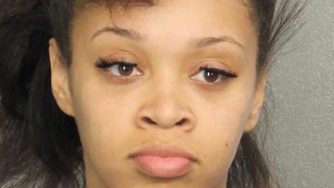 Erica Abraham is charged with 10 felonies related to the pepper spray robberies in Plantation and Dania Beach.