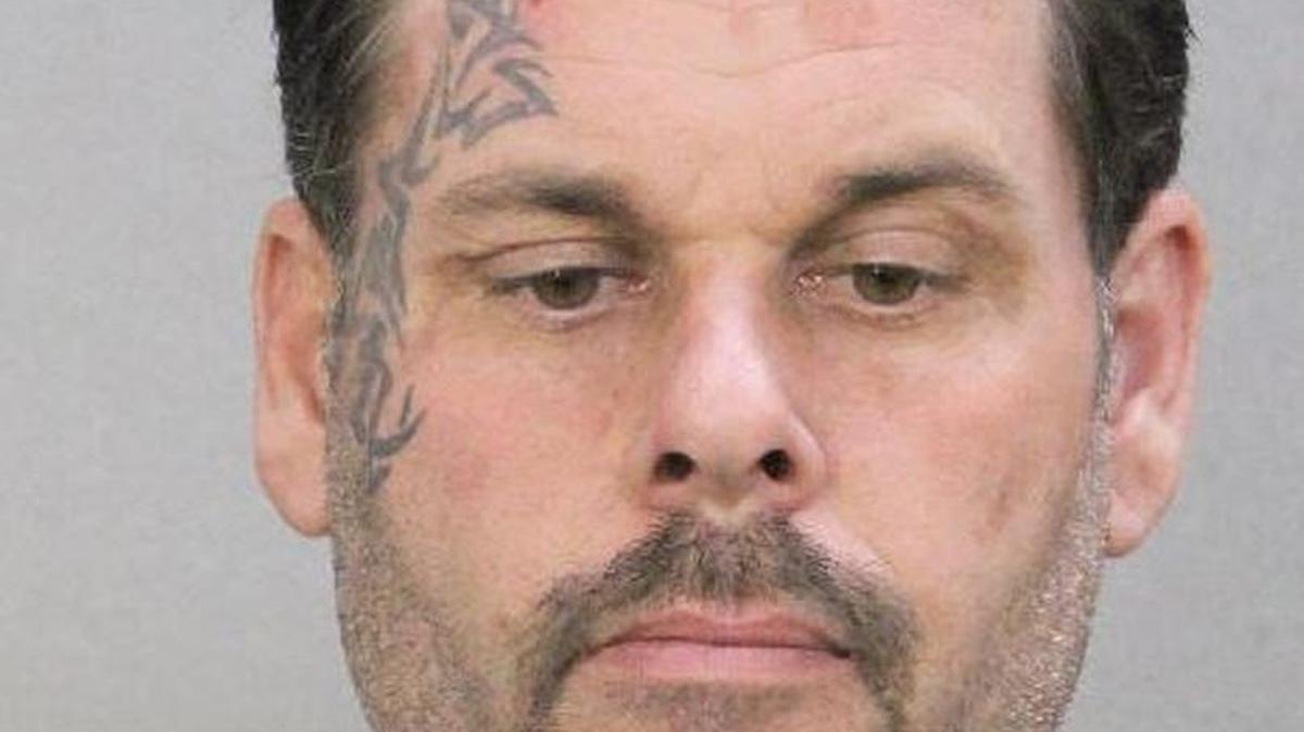 Joseph Rauchfuss sits in Broward Main Jail, accused of murdering David Campbell.