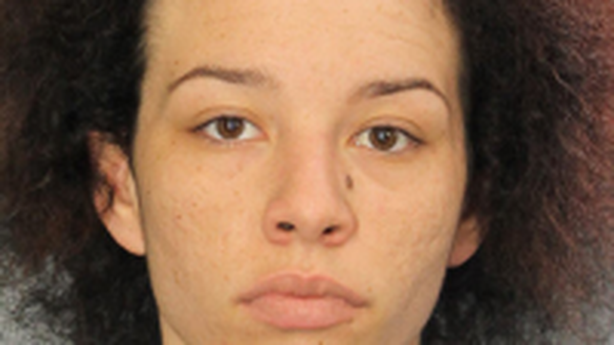 Destiny Santilli, 19, was arrested on charges of human trafficking, living off the earnings of a prostitute and contributing to the delinquency of a minor after she was found in a motel room with a missing 16-year-old girl, according to police.