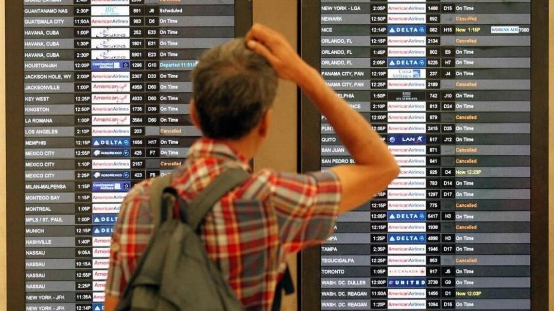 South Florida travelers were facing tough choices as Hurricane Irma closed in.