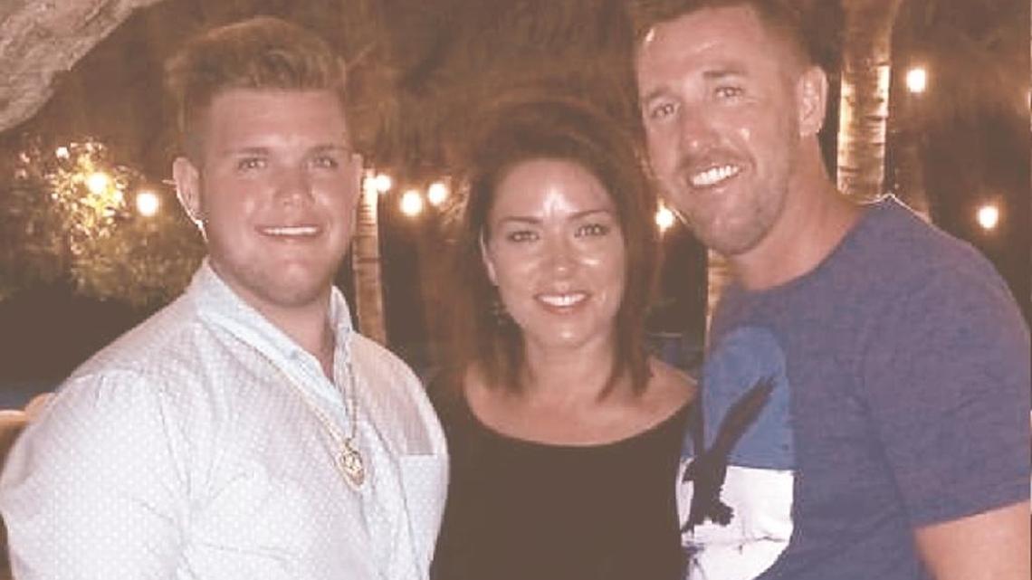 Gavin, Tiffany and Kevin Newman.