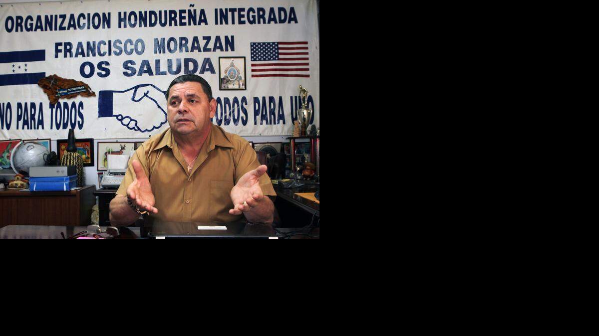 
Francisco Portillo, president of Francisco Morazán, a Honduran organization,  talks about Hondurans deported from the United States. 
