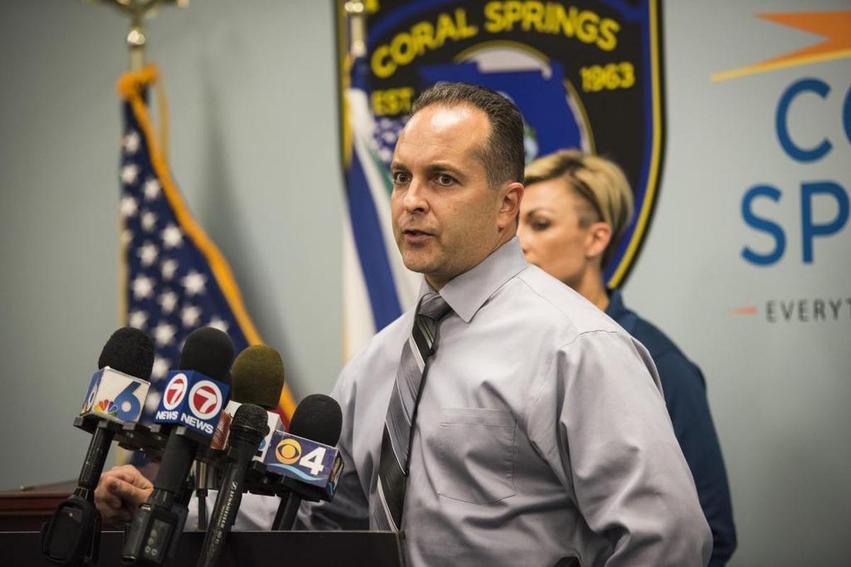 Special Victims Unit Sgt. William Reid gives updates on the Rickhia McClam and Nicolette McClam investigation. The 12-year-old twin sisters, were supposed to get on a school bus to their Coral Springs middle school Tuesday morning, but police say they never made it to school.
