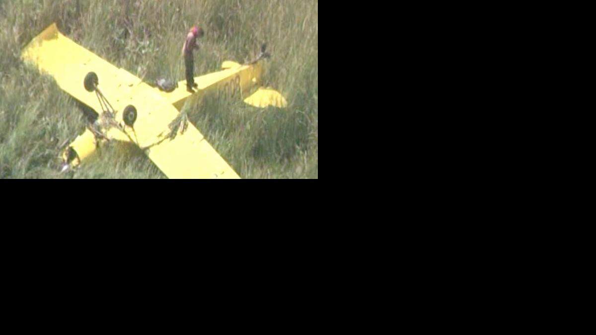 
A Piper PA25 crashed into the Everglades Thursday. The pilot was rescued.

