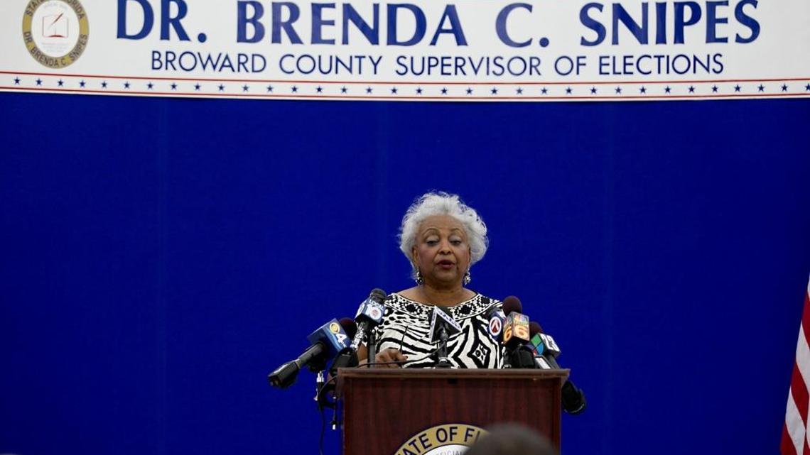 Broward County Supervisor of Elections Brenda C.Snipes