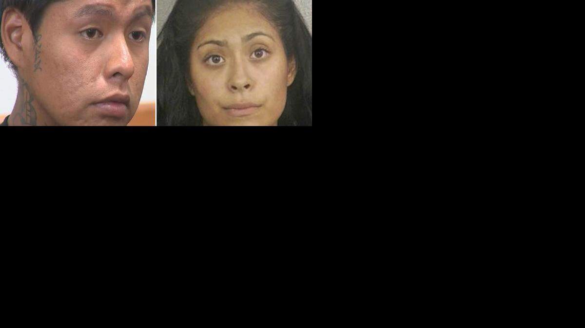 
Nelson Osceola, left, and Analiz Osceola, the father and stepmother of Ahziya Osceola were arrested Wednesday.


