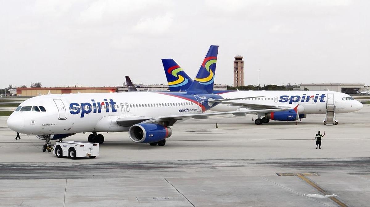 File photo: A Spirit Airlines flight from Guatemala City landed in Fort Lauderdale Monday afternoon after the pilot reported an “unidentifiable odor” in the plane’s cockpit, officials said.