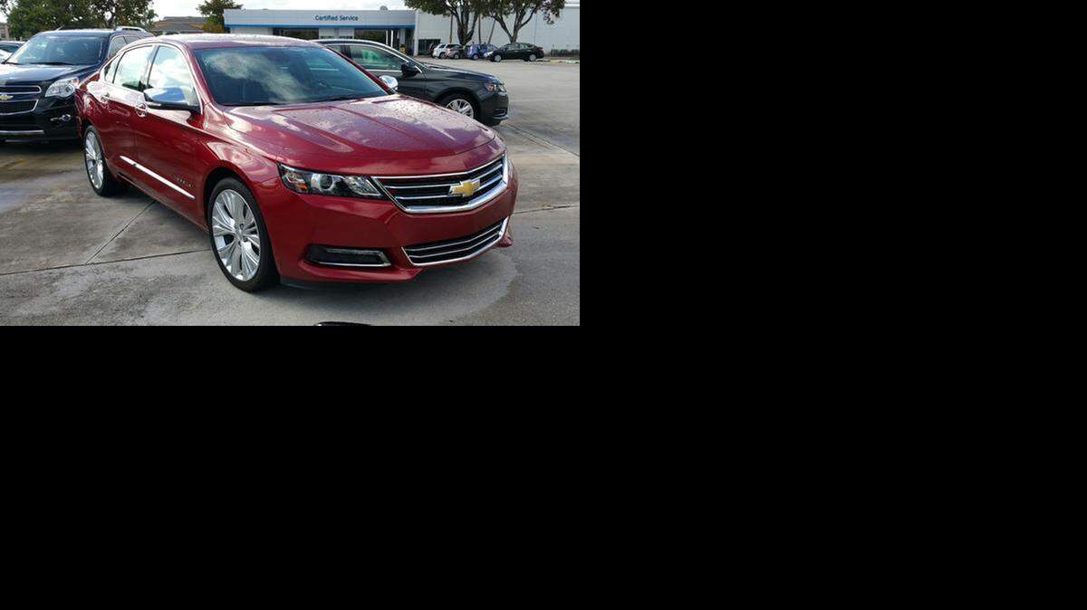 
The Broward Sheriff's Office is looking for the driver of a 2014-2015 Chevy Impala LTZ — similar to the one pictured — who was involved in a hit-and-run crash that left a bicyclist dead in Dania Beach Sunday morning.
