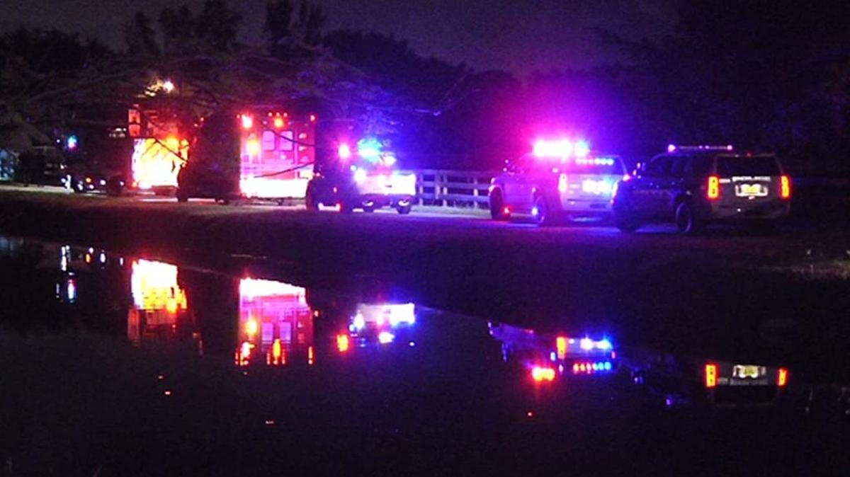 Two people were killed after a car ended up in a Miramar canal.