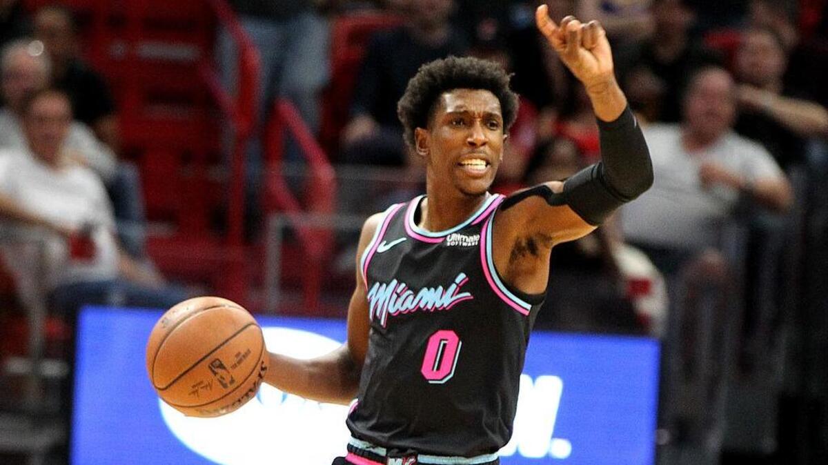 Josh Richardson volvió a ser, este jueves ante los Rockets, el mejor jugador del Heat en el American Airlines Arena.