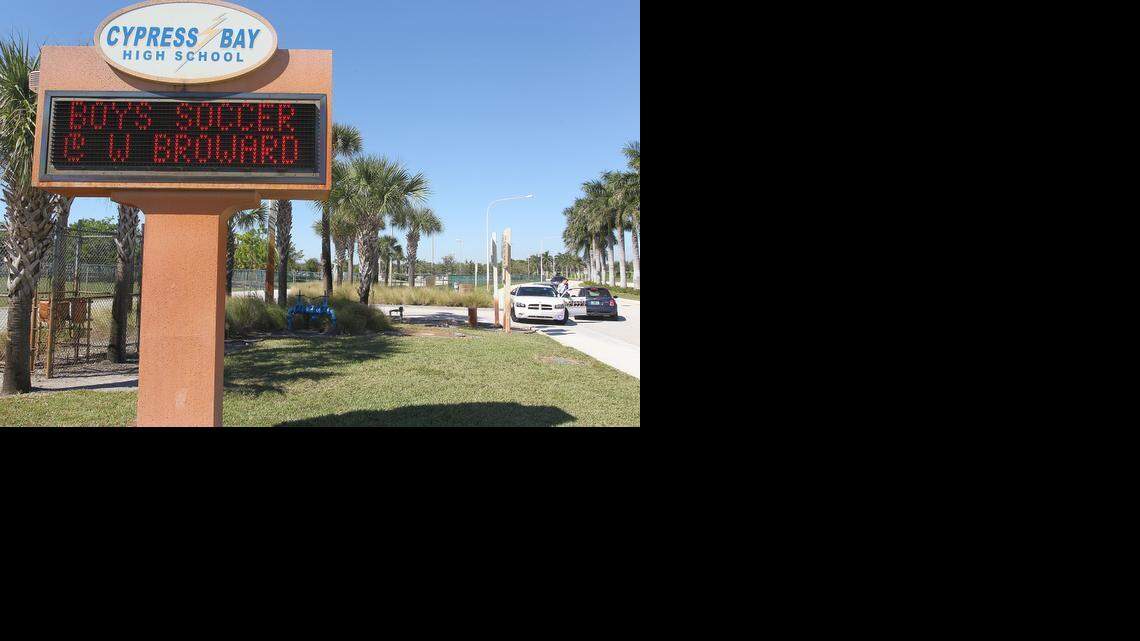 
A Cypress Bay High School French teacher could lose her job after allegedly calling student a Muslim slur.
