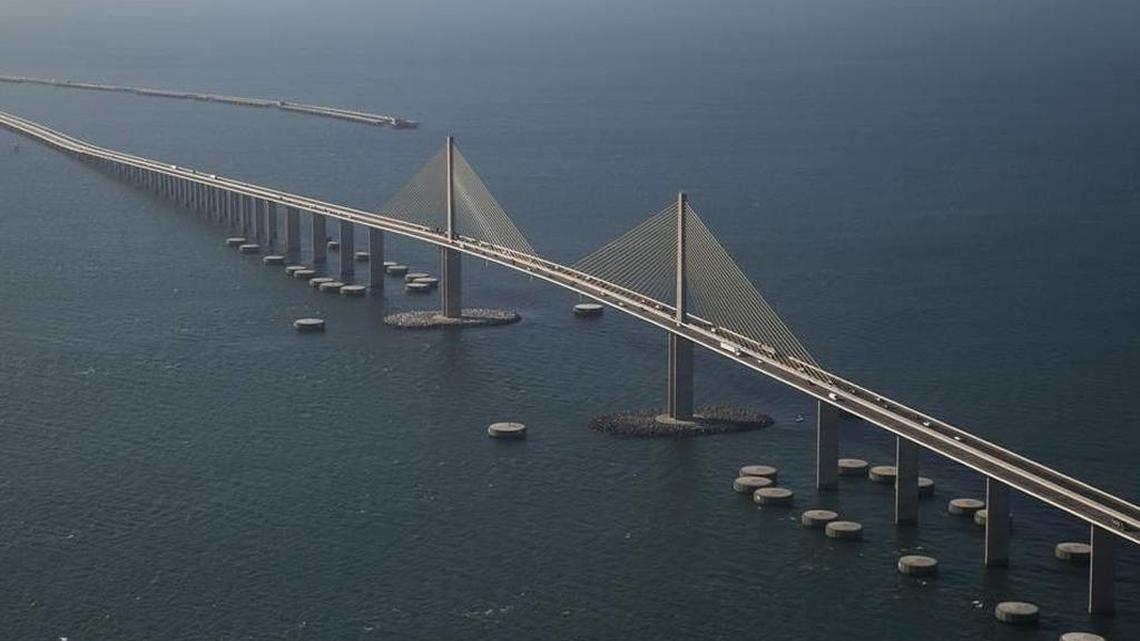 After the catastrophic collapse of the Sunshine Skyway bridge when it was struck by a vessel, FIGG Bridge designed the replacement.