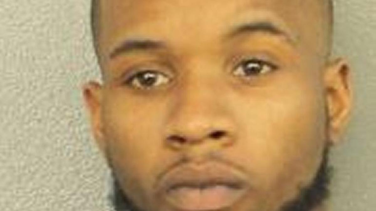 Daystar Peterson, better known as Tory Lanez, was arrested on a felony gun charge and a misdemeanor marijuana possession charge Wednesday.