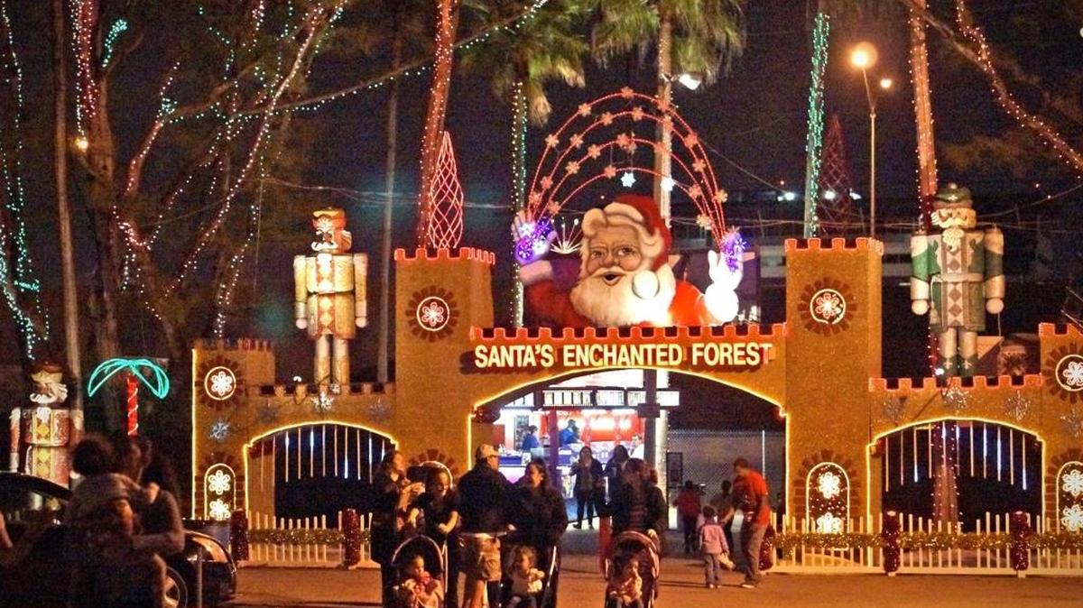 Santa’s Enchanted Forest — the world’s largest Christmas theme park — is a must-see for kids of all ages.