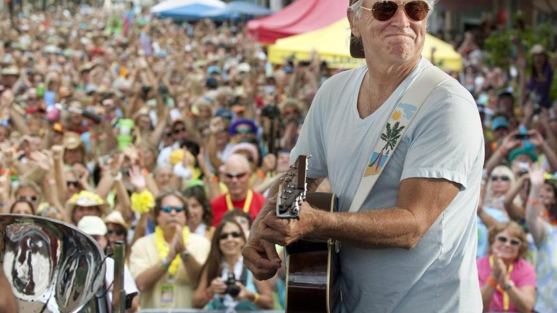 Jimmy Buffett performed before some 3,500 of his fans on Duval Street in Key West in 2011 at the 20th Parrot Heads Convention. Fans were surprised when Buffett made a rare appearance, playing with his Coral Reefer Band for more than an hour.