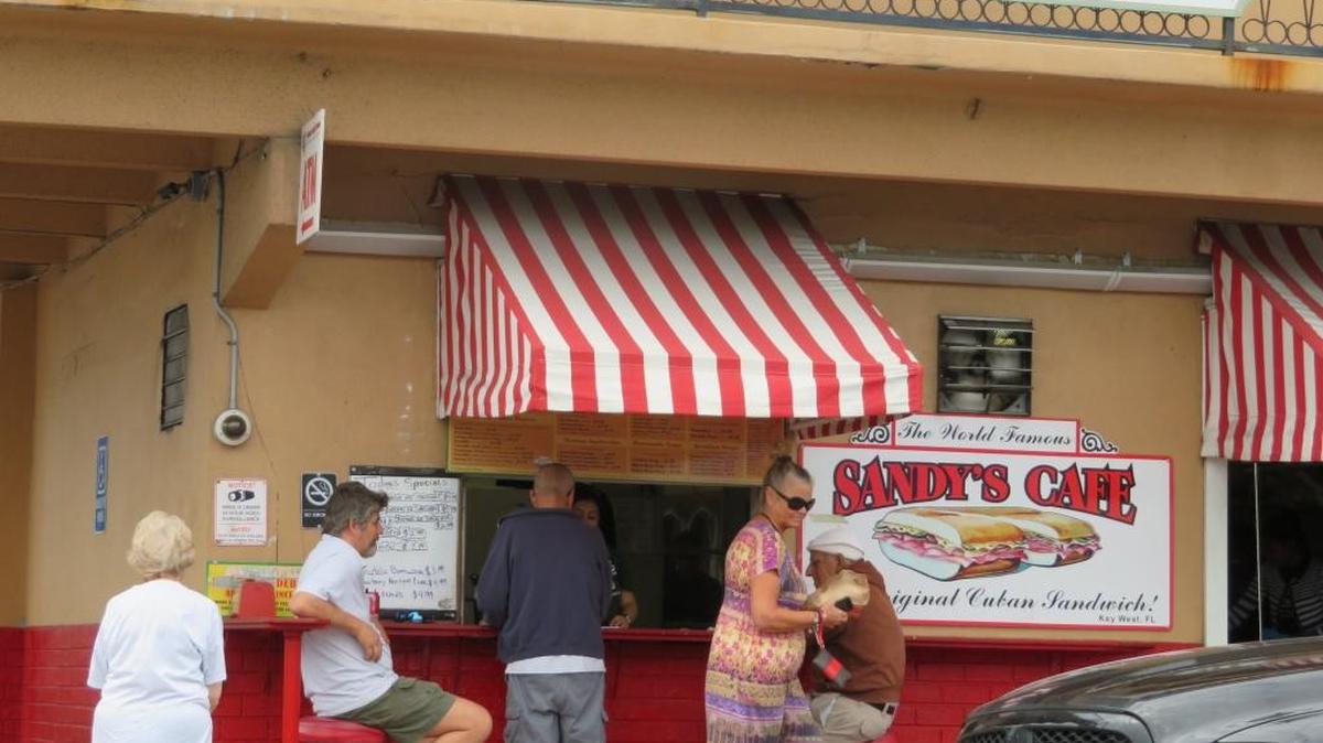 Sandy’s Cafe has become a trademark case in federal court over who owns the name of the popular food stand in Key West.
