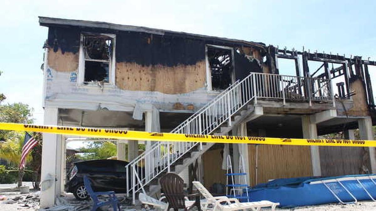 A mother and her two young children lost their lives when this house on Ramrod Key went up in flames June 21.