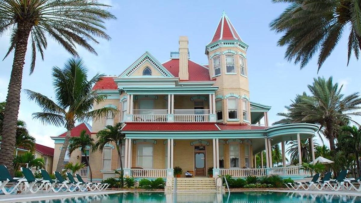 The Southernmost House, 1400 Duval St., was built as a private home in 1896. Today, it’s an 18-room hotel.