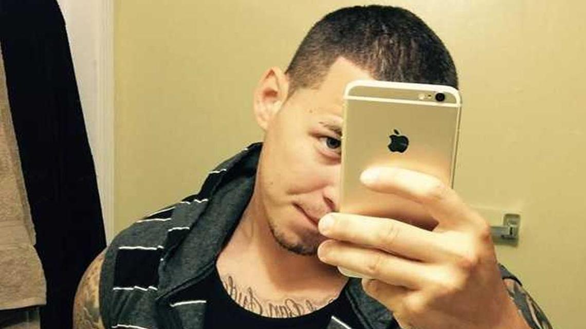 
Harlem Suarez, who also went by Almlak Benitez online, is shown taking a selfie on his Facebook page. The FBI arrested him this week on a terrorism charge.
