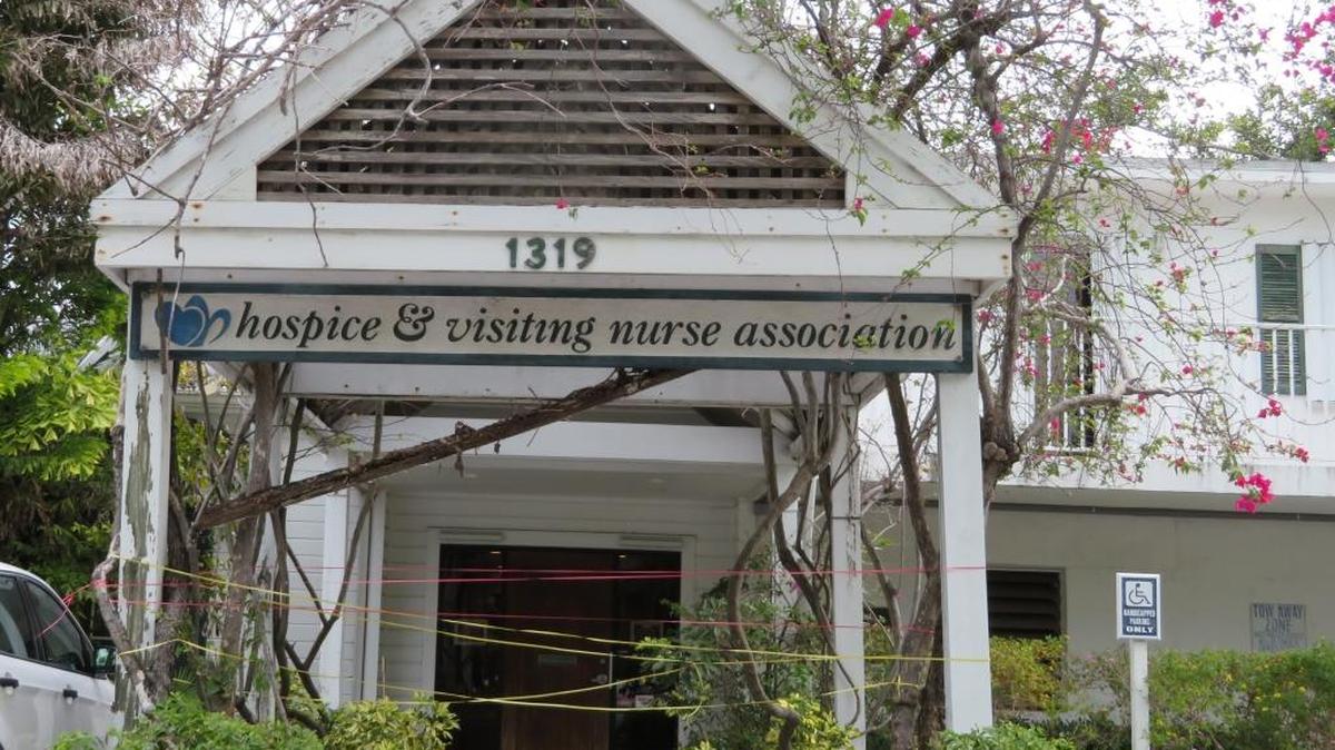 The hospice center in Key West is at 1319 William St.