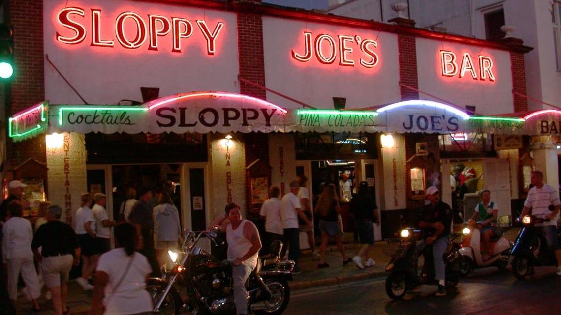 Sloppy Joe's Bar on Duval Street in Key West.