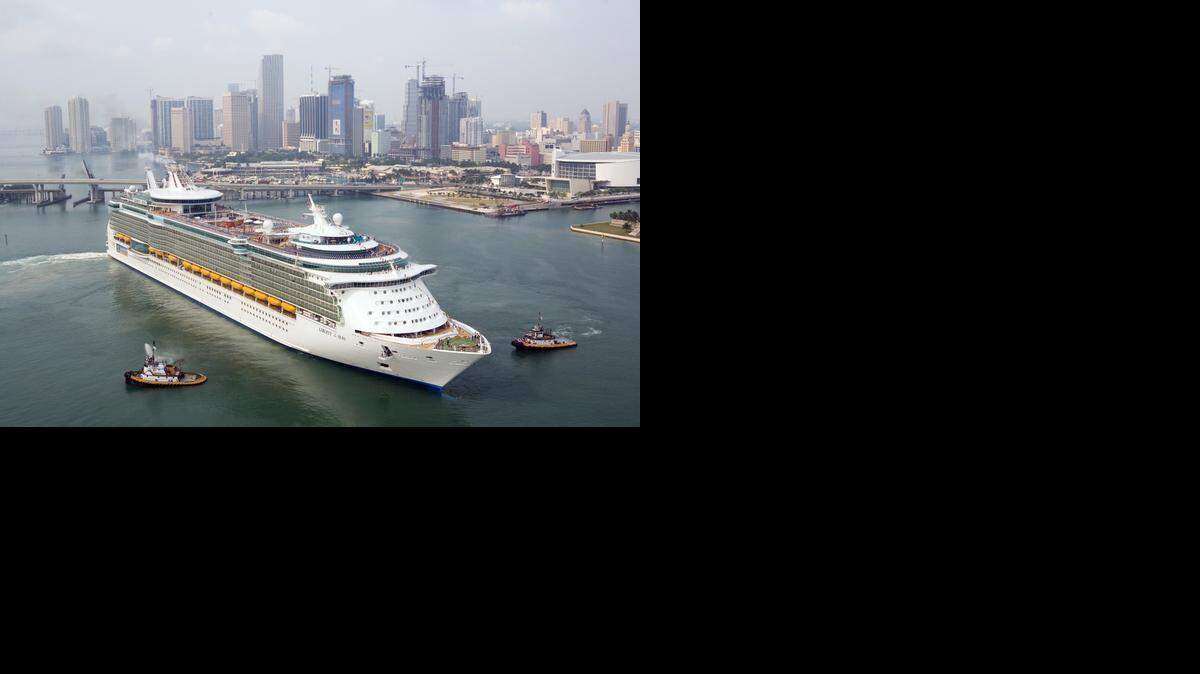 
FILE--Royal Caribbean International’s Liberty of the Seas arrives in Miami May 11, 2007. 

