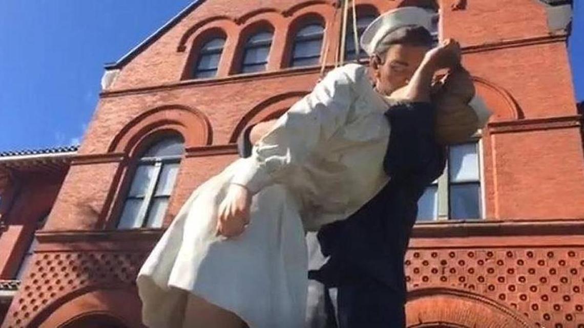 ‘Embracing Peace’ is part of the centennial celebration of the Navy’s presence in Key West.