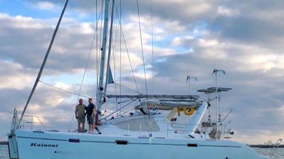 This 40-foot catamaran was stolen in the Lower Keys and turned up in Cuba.