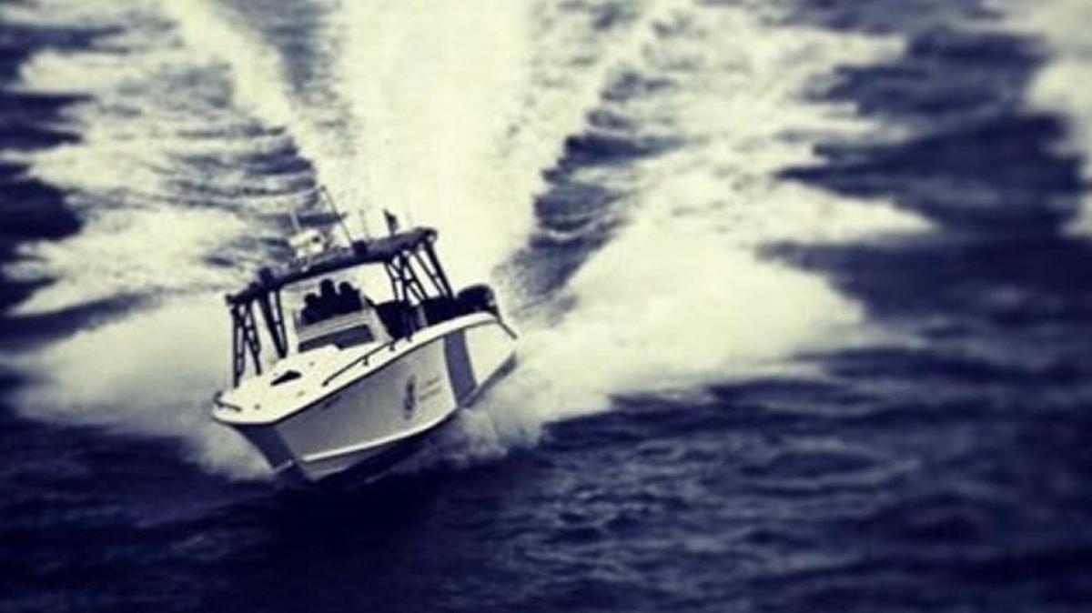 A United States Customs and Border Protection Air and Marine Operations boat patrols the approximately 45 miles between the Bahamas and South Florida.