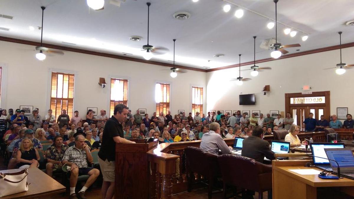 Key West city leaders heard from scores of anti-Uber locals who demanded the city keep ride-sharing services illegal.