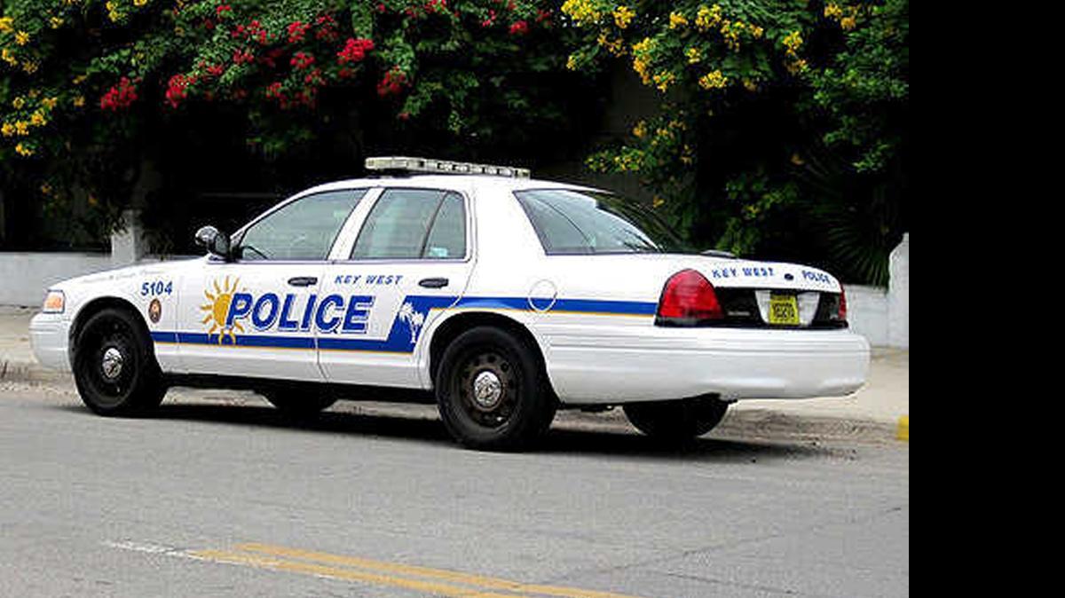 
Key West police officers are wearing body cameras on the front of their uniforms.
