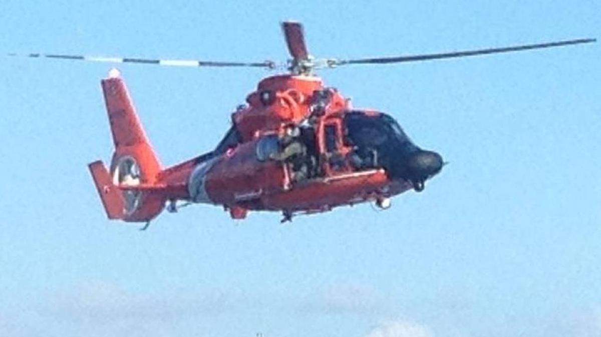 An MH-65 Dolphin like this was one of several U.S. Coast Guard assets launched Tuesday, Jan. 31, to search for a missing diver off Islamorada in the Upper Florida Keys.