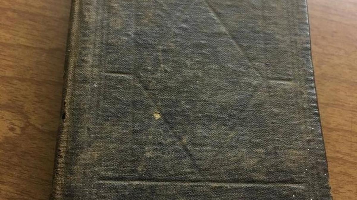 This 1881 Bible was discovered in a trash bin outside a house in the Florida Keys that had been sold for $1 million. Rescued from the trash, it was eventually returned to a North Carolina man whose grandmother wrote a family history in the pages, previously unknown to the family.