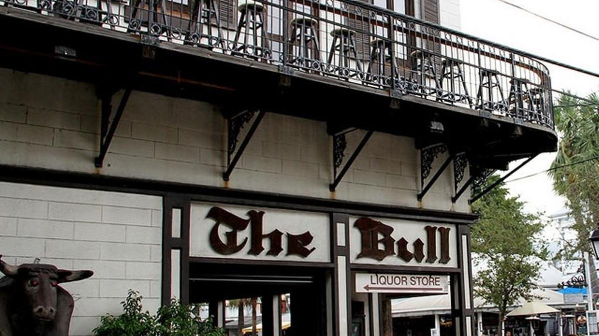 The Bull and Whistle bar on Duval Street.