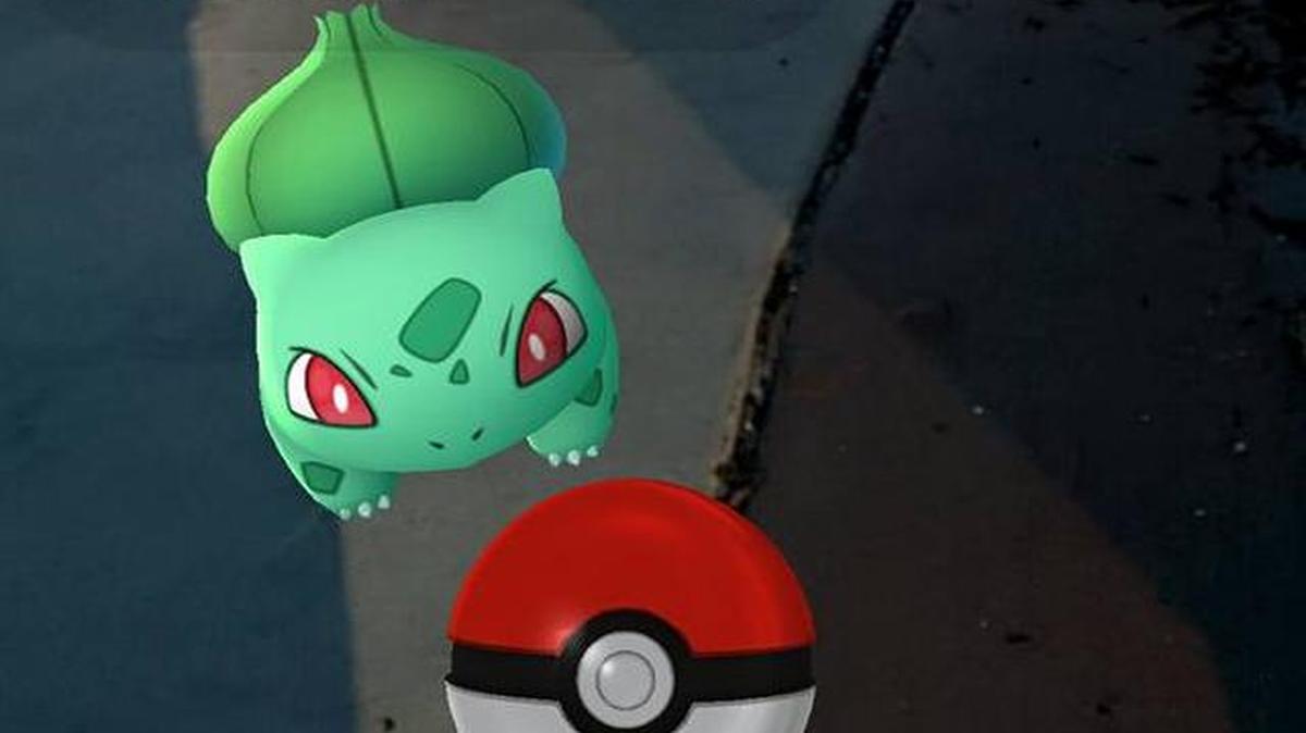 A Pokémon Go hunt Thursday evening led this player to the seaside Key West AIDS Memorial outside the entrance to the Edward B. Knight Pier off Atlantic Boulevard. This green Pokémon was captured.