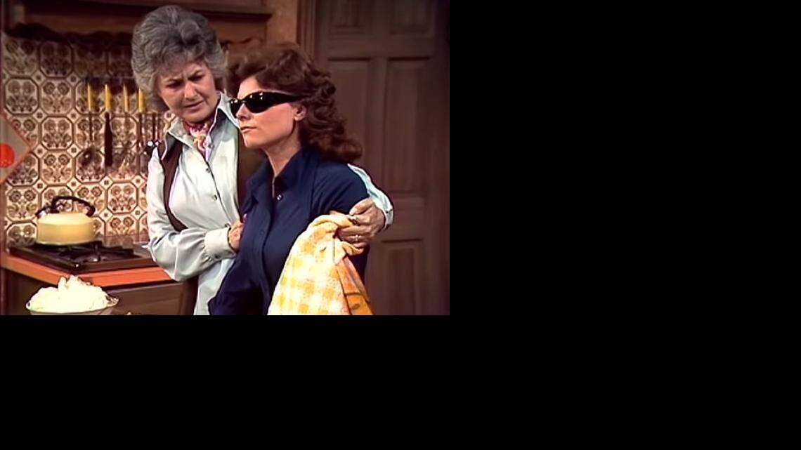 
Beatrice Arthur and Adrienne Barbeau in the first episode of ‘Maude,’ which premiered on CBS in September 1972.
