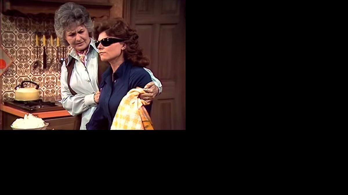 
Beatrice Arthur and Adrienne Barbeau in the first episode of ‘Maude,’ which premiered on CBS in September 1972.

