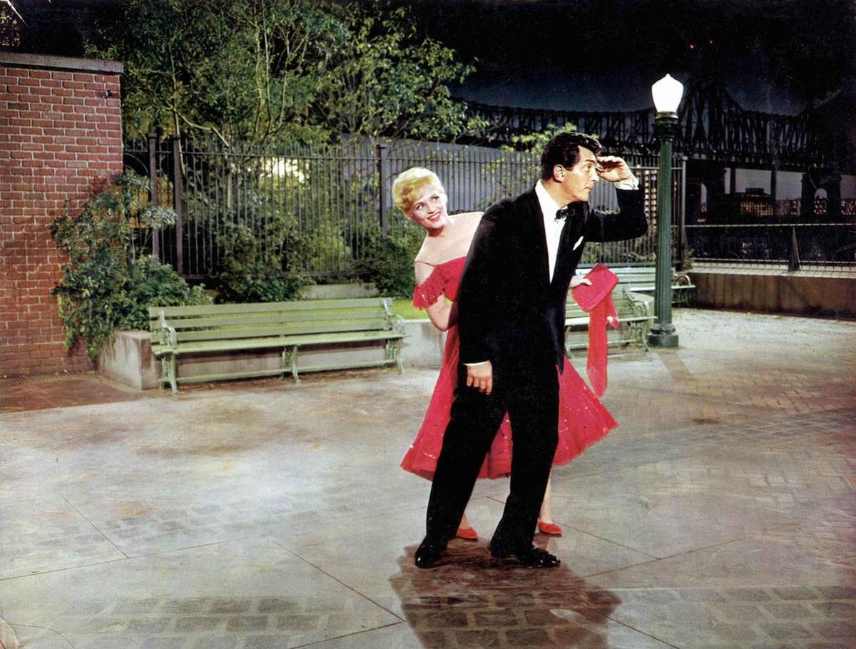 Judy Holliday and Dean Martin in her final film, ‘Bells Are Ringing,’ newly available on Blu-ray.