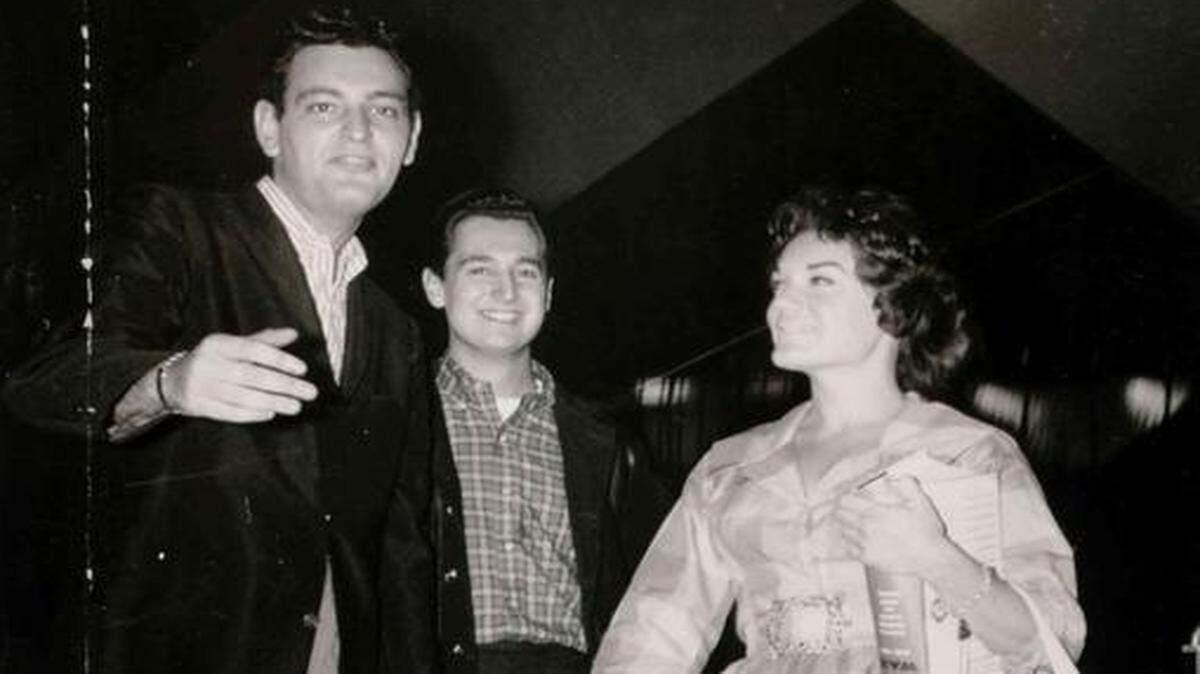 
Songwriting partners Howard Greenfield and Neil Sedaka with pop queen Connie Francis in the late 1950s or early ‘60s.
