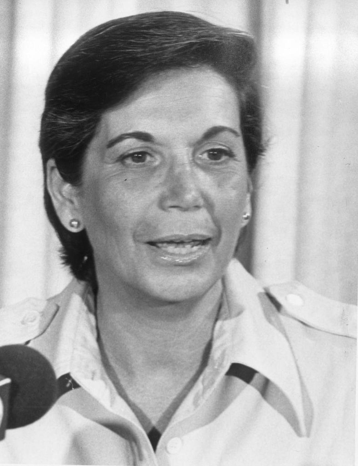 December 1976: Newly elected Miami-Dade Commissioner Ruth Shack introduced a county ordinance that banned discrimination in housing, public accommodations and employment on the basis of ‘affectional or sexual preference.’ The following June, voters repealed the law.