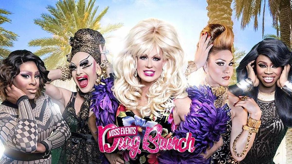 On Sept. 24, Elaine Lancaster shared this lineup for Drag Brunch at Señor Frog’s: Angie Ovahness Pryce, Adora (Danilo De La Torre), emcee Lancaster (James Davis), Poizon Ivy (Naomi Aguilera) and Serenity Hinez Dupree.