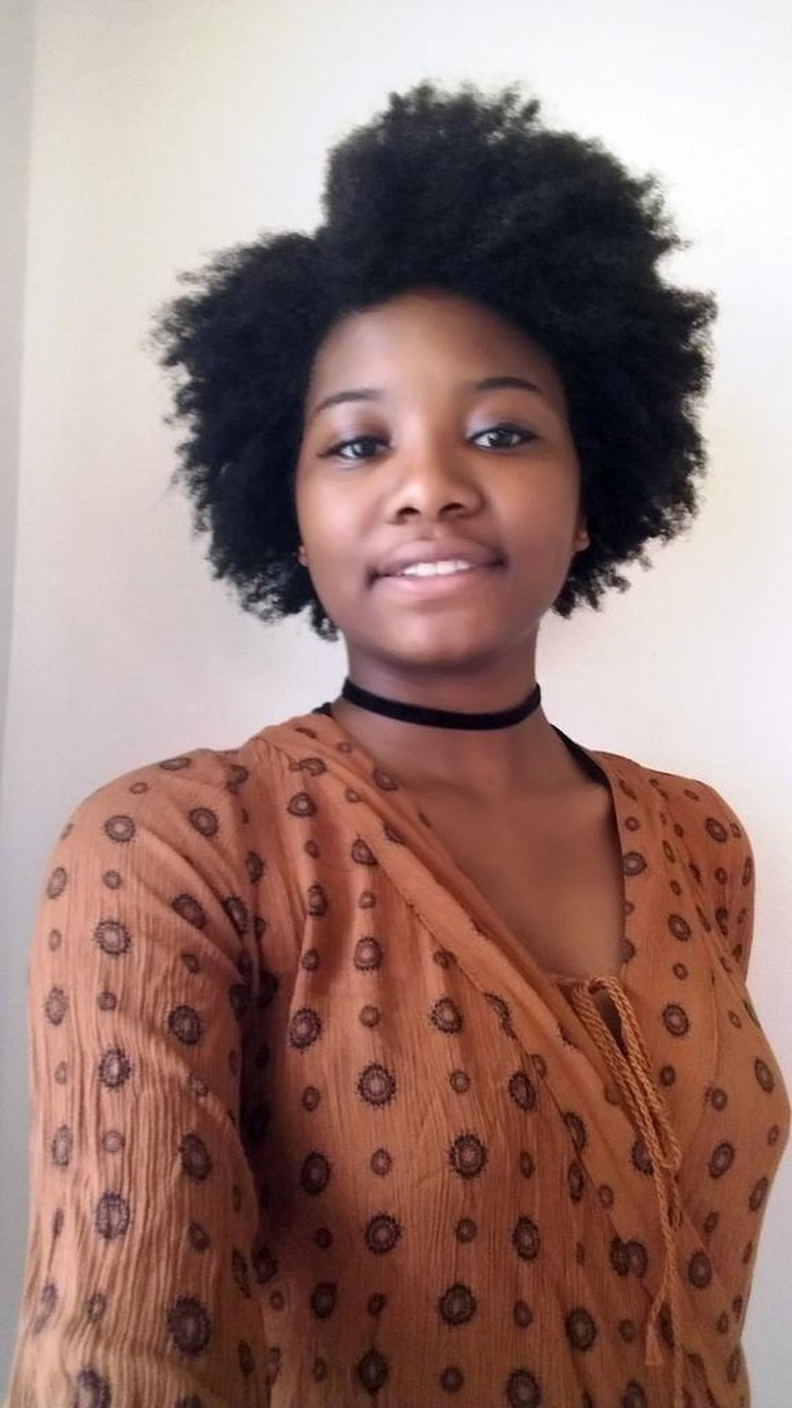 Daffodyle Saget, a bisexual Miami-Dade County student who recently won a scholarship from Point Foundation, a national organization that empowers promising LGBTQ students to achieve their full academic potential.