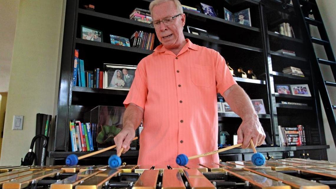 Grammy-winning vibraphonist Gary Burton, in his Fort Lauderdale home in 2013, has announced his retirement.