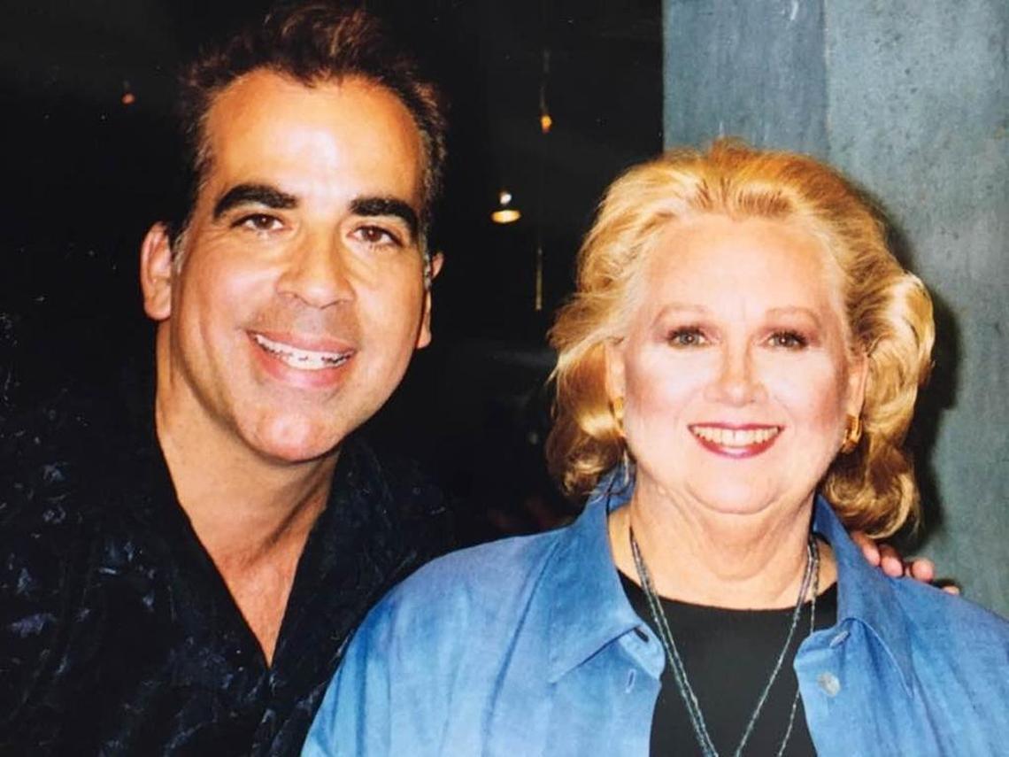 Richard Jay-Alexander and Broadway legend Barbara Cook following a Miami Beach concert in the mid-1990s.