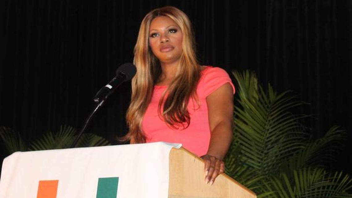 
Trans actress Laverne Cox, co-star of Orange Is the New Black, speaks Nov. 13 at University of Miami.

